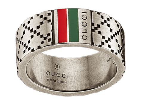 gucci ring 925 with green emerald|gucci rings for men.